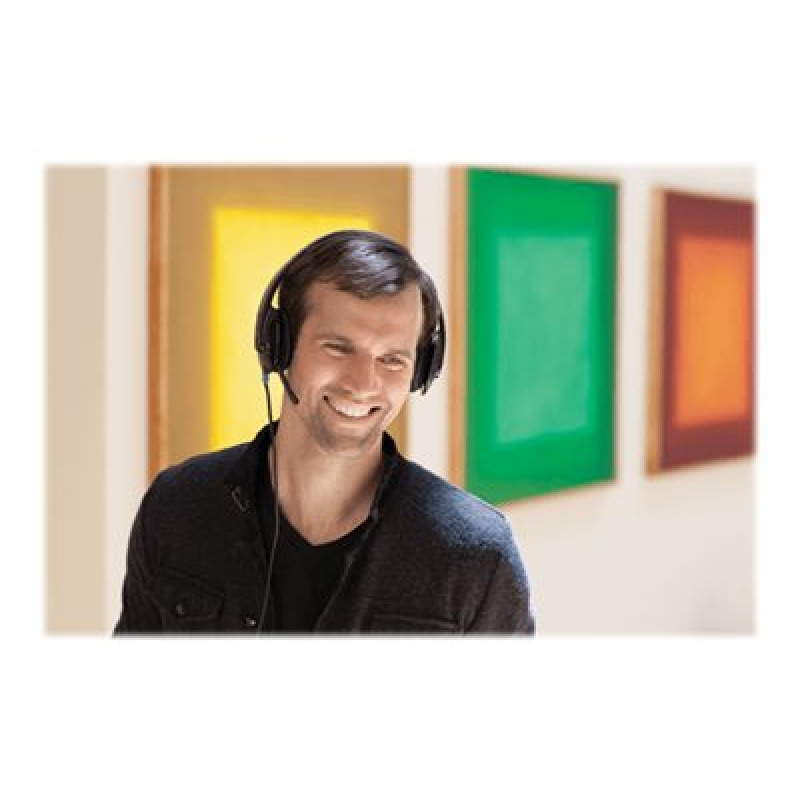 DIADEMA CON MICROFONO LOGITECH H540 USB CONTROLES INTEGRADOS AL AURICULAR image 12