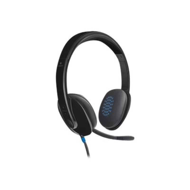 DIADEMA CON MICROFONO LOGITECH H540 USB CONTROLES INTEGRADOS AL AURICULAR image 18