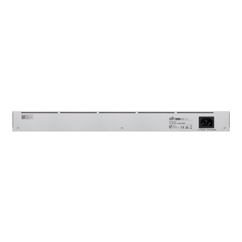 UniFi Switch USW16POE Gen2 Capa 2 de 16 puertos 8 puertos PoE 8023af/at  8 puertos Gigabit  2 puertos 1G SFP 42W pantalla informativa image 8