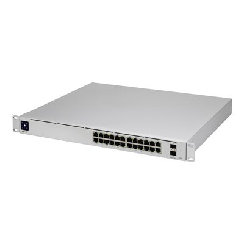 UniFi Switch USWPro24POE Gen2 con funciones capa 3 de 24 puertos PoE 8023at/bt  2 puertos 1/10G SFP 400W pantalla informativa image 11