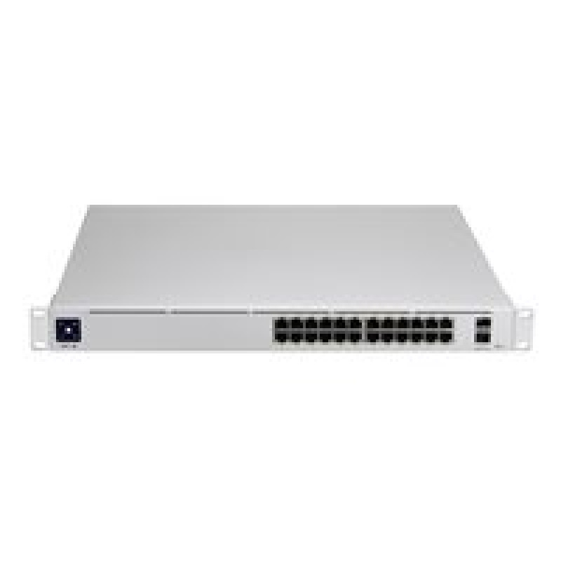 UniFi Switch USWPro24POE Gen2 con funciones capa 3 de 24 puertos PoE 8023at/bt  2 puertos 1/10G SFP 400W pantalla informativa image 13