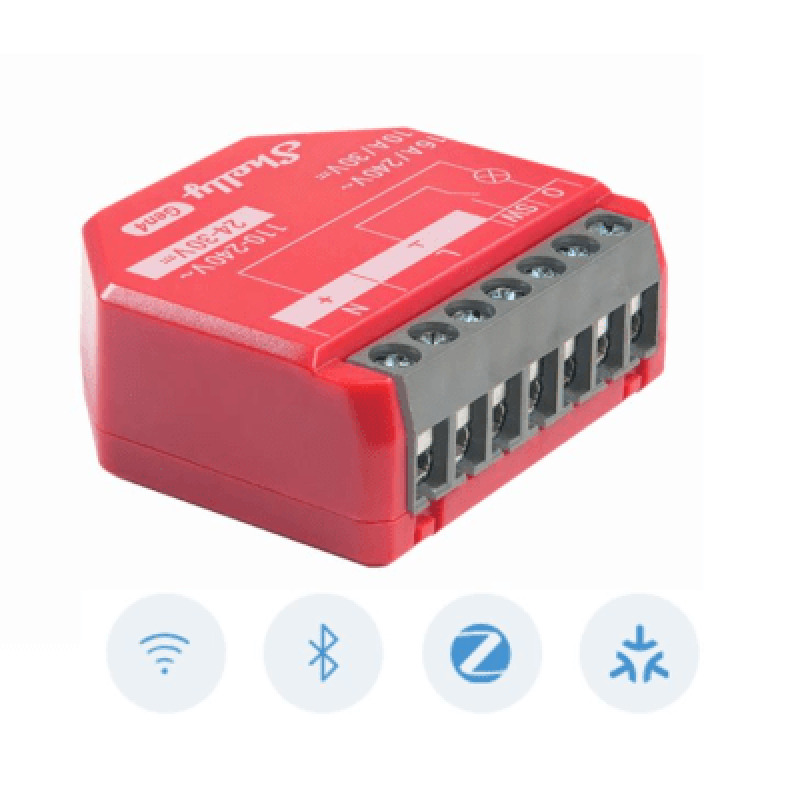 Relevador inalámbrico inteligente 16A 110240 V / medición de consumo / compatible con asistente de voz Alexa Google Home / Wifi 24