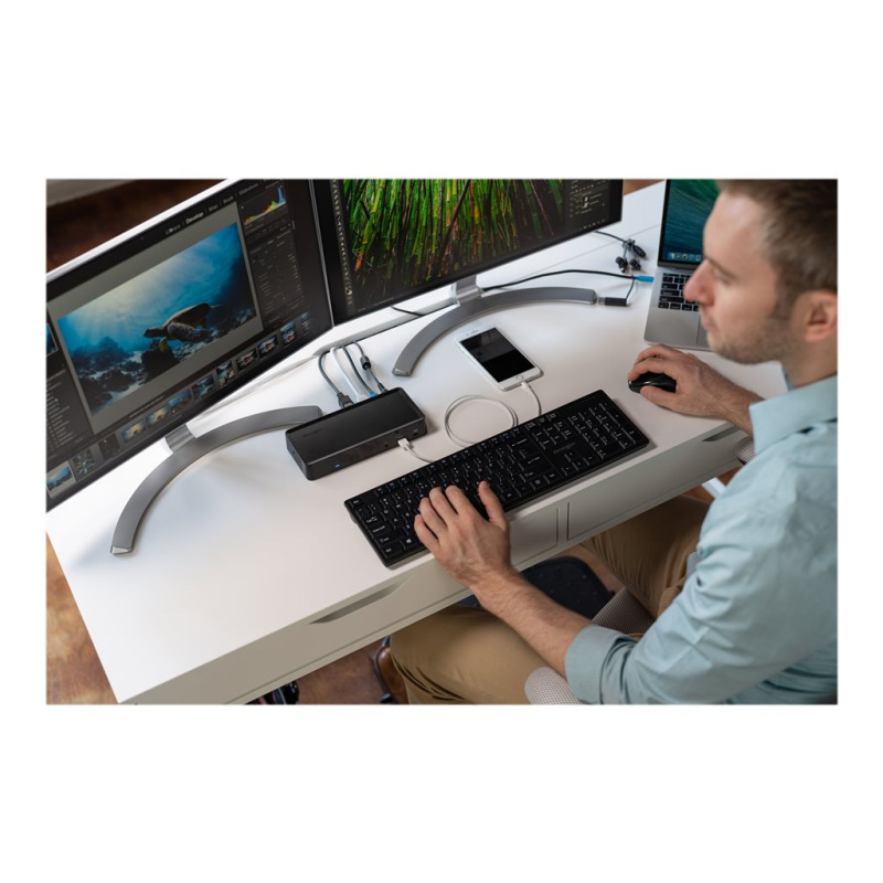 Kensington K38240NA nodo concentrador USB 3.2 Gen 1 (3.1 Gen 1) Type-C Negro image 2