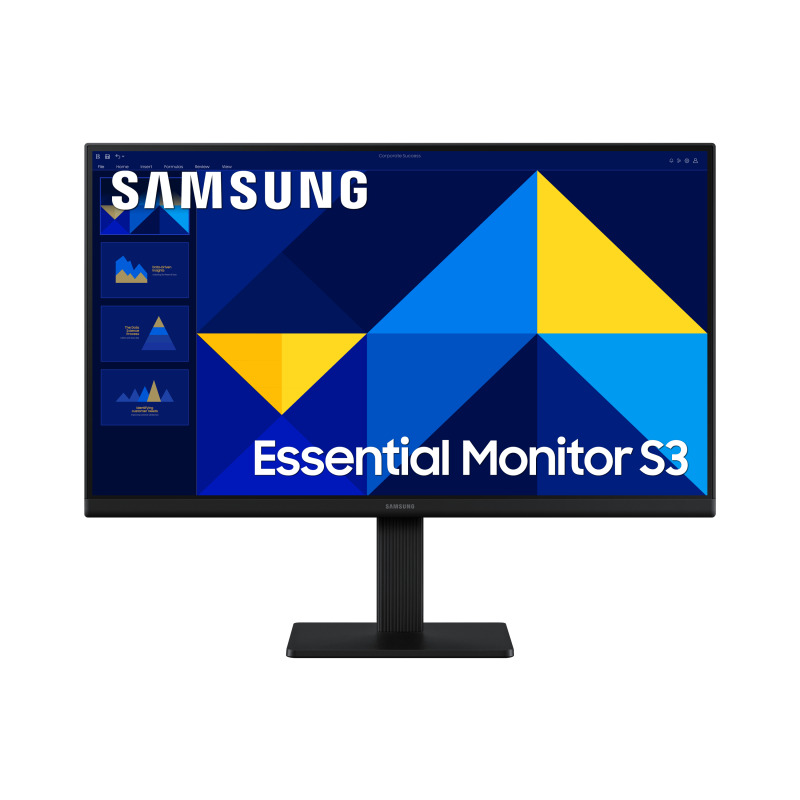 MONITOR LED SAMSUNG 22 PULGADAS, FHD (1,920 X 1,080), IPS, HDMI, S22D300, PLANO, 100HZ image 3