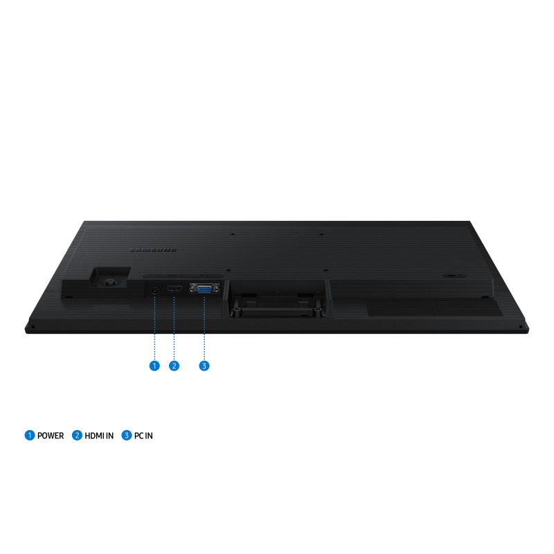 MONITOR LED SAMSUNG 22 PULGADAS, FHD (1,920 X 1,080), IPS, HDMI, S22D300, PLANO, 100HZ image 13