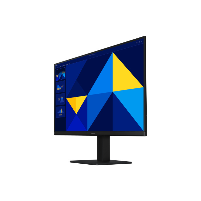 MONITOR LED SAMSUNG 24 PULGADAS, WIDESCREEN, FULL HD, 1920X1080, NEGRO, D-SUB HDMI 100HZ PLANO image 5