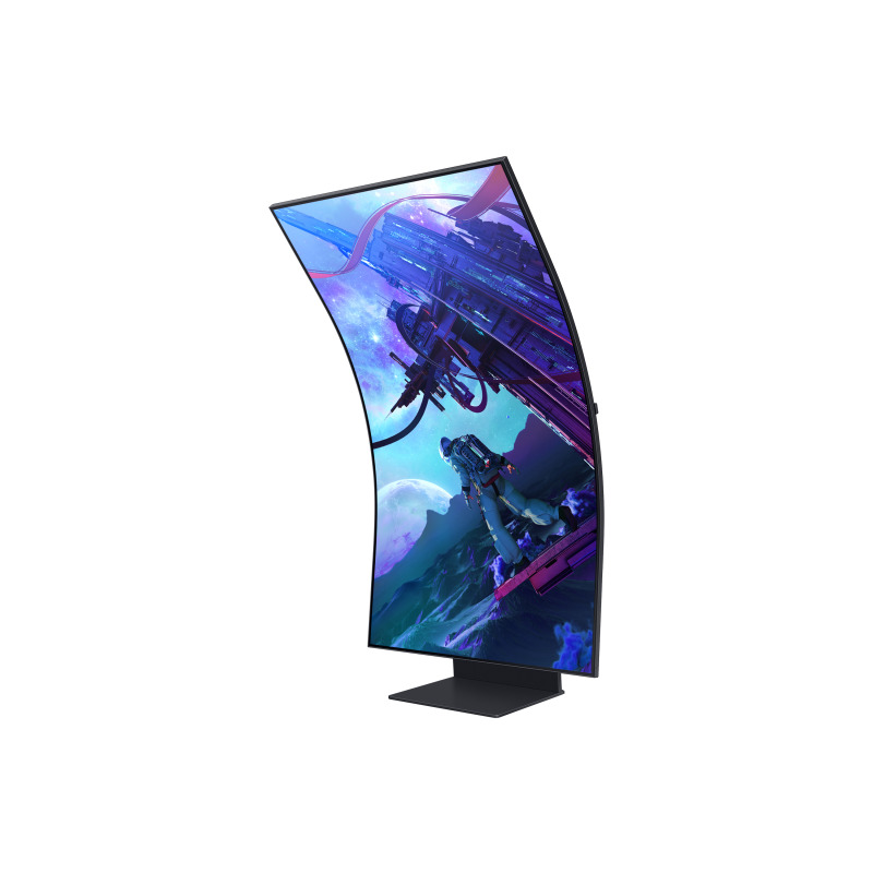 MONITOR LED SAMSUNG 55 PULGADAS, WIDESCREEN, GAMER, ODYSSEY ARK,UHD 3,840 X 2,160, 4K, NEGRO, PIVOT, 3 HDMI, 1 D. PORT, 1 LAN, 2 USB, CURVO, 165 HZ, 1000R, 1MS, BOCINAS image 14