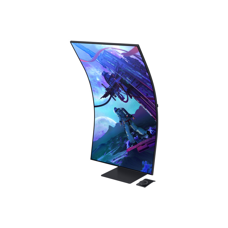 MONITOR LED SAMSUNG 55 PULGADAS, WIDESCREEN, GAMER, ODYSSEY ARK,UHD 3,840 X 2,160, 4K, NEGRO, PIVOT, 3 HDMI, 1 D. PORT, 1 LAN, 2 USB, CURVO, 165 HZ, 1000R, 1MS, BOCINAS image 15