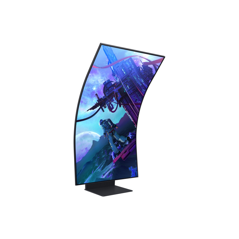 MONITOR LED SAMSUNG 55 PULGADAS, WIDESCREEN, GAMER, ODYSSEY ARK,UHD 3,840 X 2,160, 4K, NEGRO, PIVOT, 3 HDMI, 1 D. PORT, 1 LAN, 2 USB, CURVO, 165 HZ, 1000R, 1MS, BOCINAS image 18