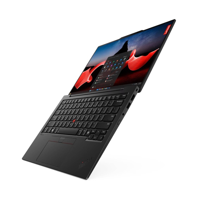 LAPTOP LENOVO THINKPAD X1 CARBON GEN 12| CORE ULTRA 7 155U 1.7GHZ|16GB SOLDERED LPDDR5X-6400|512GB SSD M.2 2280| 14 WUXGA|BACKLIT,SPANISH|WIN 11 PRO| 3Y PREMIER SUPPORT