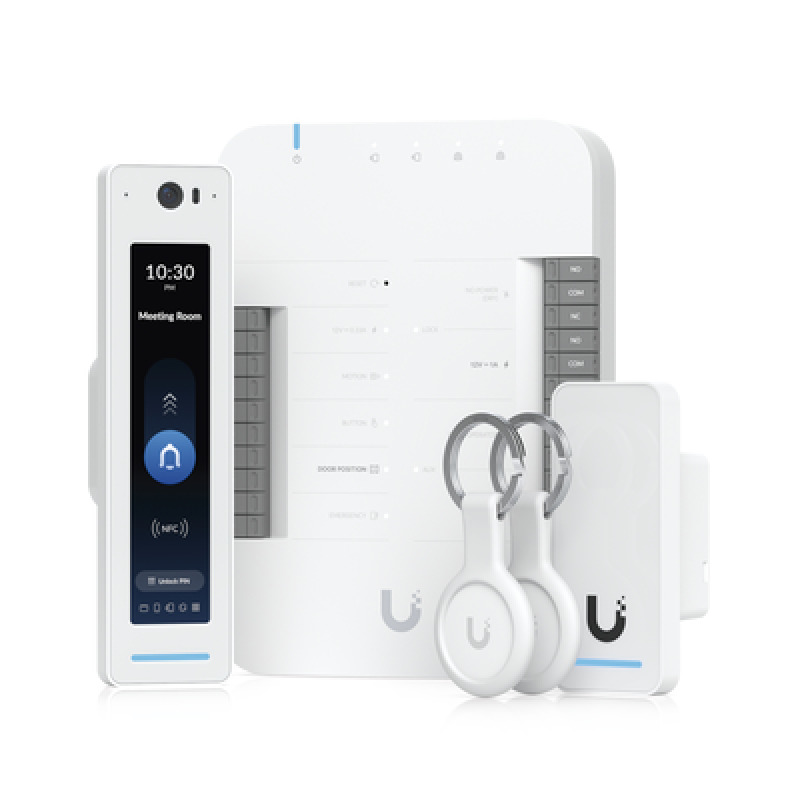 UBIQUITI UA-G2-SK-PRO - Kit de control de acceso profesional UniFi para 1 puerta, Entrada y Salida, Incluye: 1 x UA-Hub, 1 x Lector G2 Reader Pro, 1 x Lector G2 Reader, 2 x Llaveros de bolsillo NFC image 3