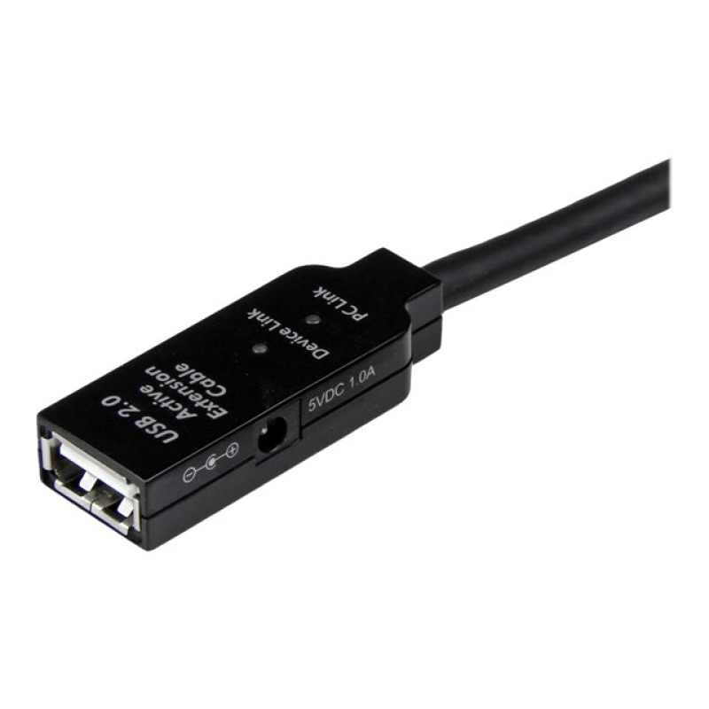 CABLE DE EXTENSIÓN ALARGADOR DE 10M USB 2.0 HI SPEED ALTA VELOCIDAD ACTIVO AMPLIFICADO - MACHO A HEMBRA USB A - NEGRO - STARTECH.COM MOD. USB2AAEXT10M image 8