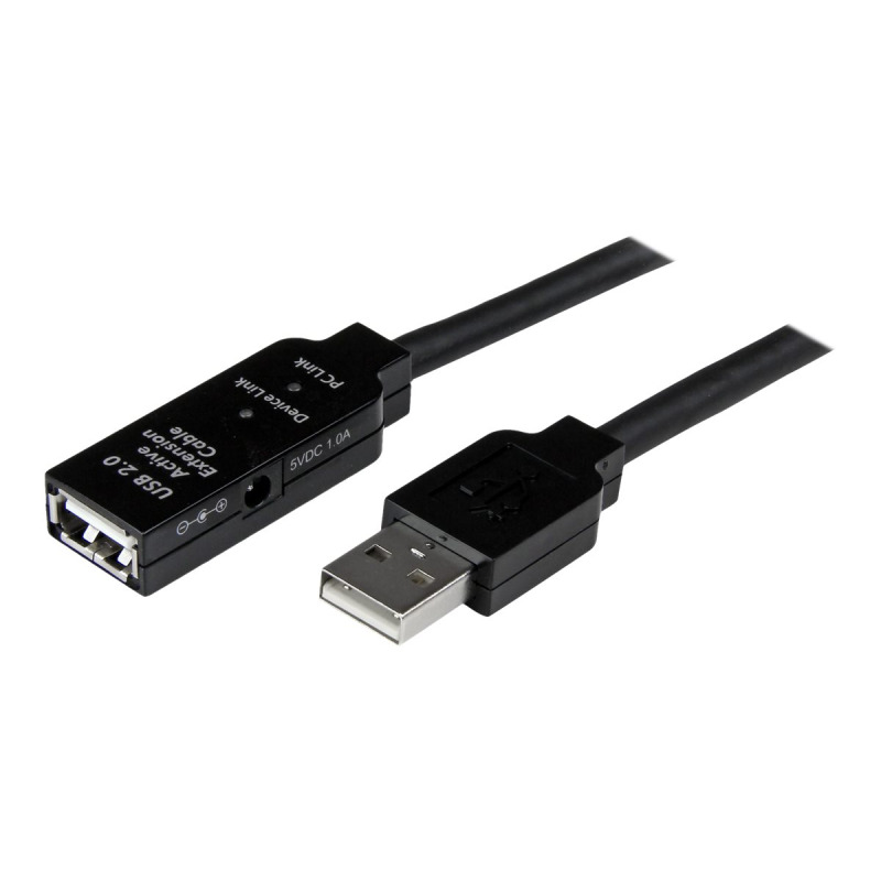CABLE DE EXTENSIÓN ALARGADOR DE 10M USB 2.0 HI SPEED ALTA VELOCIDAD ACTIVO AMPLIFICADO - MACHO A HEMBRA USB A - NEGRO - STARTECH.COM MOD. USB2AAEXT10M image 10