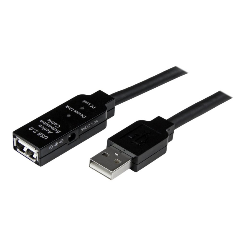 CABLE DE EXTENSIÓN ALARGADOR DE 10M USB 2.0 HI SPEED ALTA VELOCIDAD ACTIVO AMPLIFICADO - MACHO A HEMBRA USB A - NEGRO - STARTECH.COM MOD. USB2AAEXT10M image 14