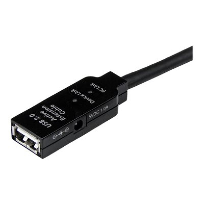 CABLE DE EXTENSIÓN ALARGADOR DE 10M USB 2.0 HI SPEED ALTA VELOCIDAD ACTIVO AMPLIFICADO - MACHO A HEMBRA USB A - NEGRO - STARTECH.COM MOD. USB2AAEXT10M image 18