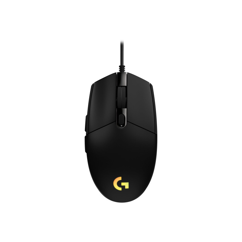 MOUSE GAMING LOGITECH G203 RGB LIGHTSYNC OPTICO USB ALAMBRICO 6 BOTONES PROGRAMABLES NEGRO image 8