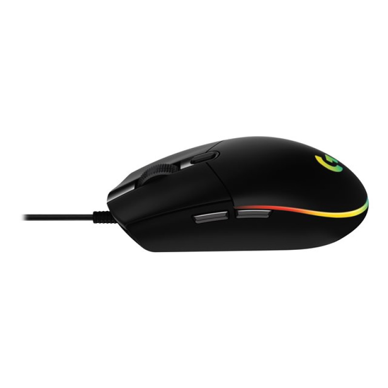 MOUSE GAMING LOGITECH G203 RGB LIGHTSYNC OPTICO USB ALAMBRICO 6 BOTONES PROGRAMABLES NEGRO image 11