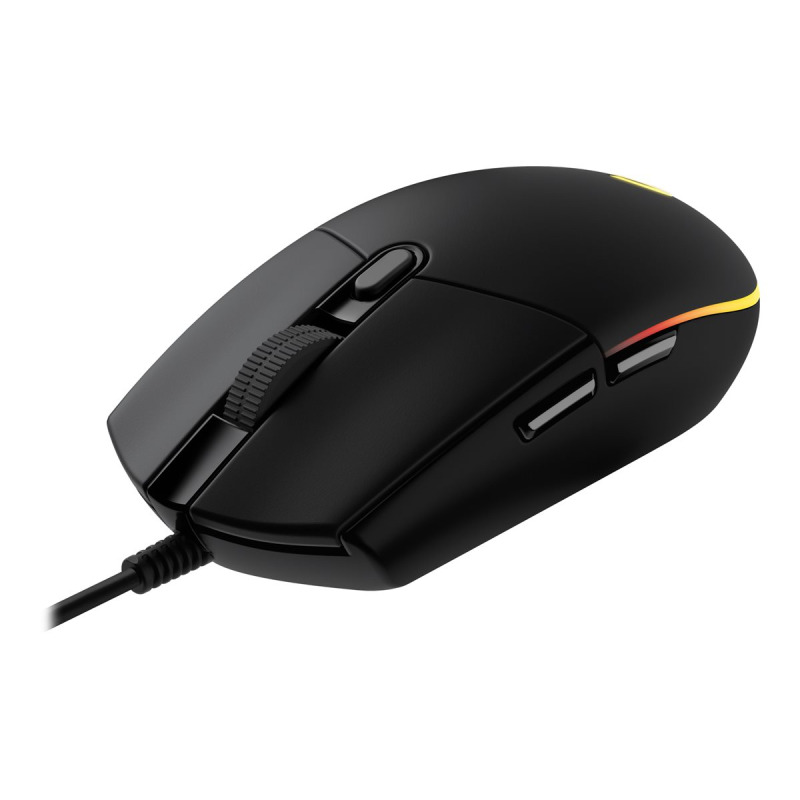 MOUSE GAMING LOGITECH G203 RGB LIGHTSYNC OPTICO USB ALAMBRICO 6 BOTONES PROGRAMABLES NEGRO image 12