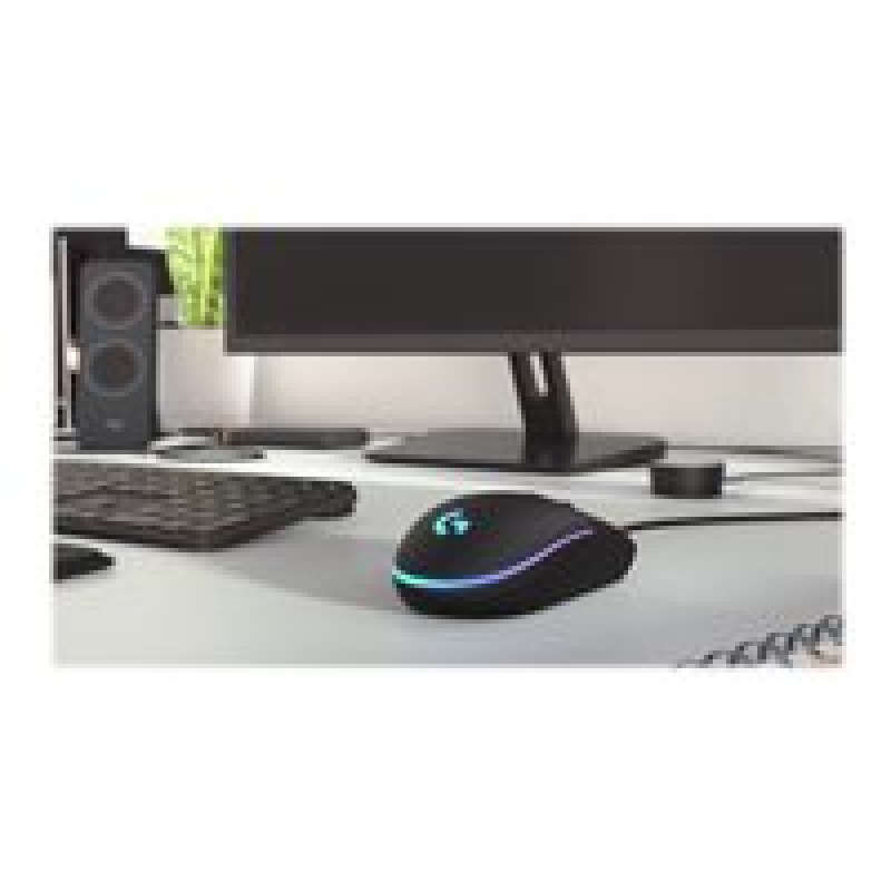 MOUSE GAMING LOGITECH G203 RGB LIGHTSYNC OPTICO USB ALAMBRICO 6 BOTONES PROGRAMABLES NEGRO image 15
