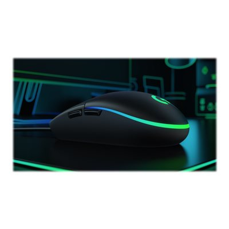 MOUSE GAMING LOGITECH G203 RGB LIGHTSYNC OPTICO USB ALAMBRICO 6 BOTONES PROGRAMABLES NEGRO image 2