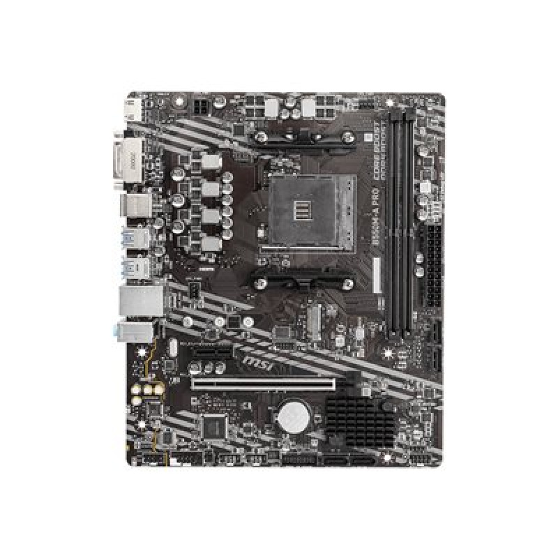 MB MSI B550 AMD S-AM4 4A GEN/2XDRR4 3200MHZ/PCIE 4.0/HDMI/DVI/4XUSB 3.2/M.2/MICRO ATX/GAMA MEDIA image 9