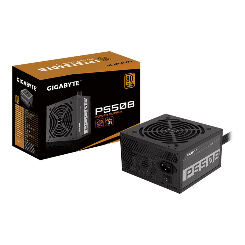 FUENTE DE PODER GIGABYTE 550W/80 PLUS BRONZE/NEGRO/ATX/NO MODULAR image 10