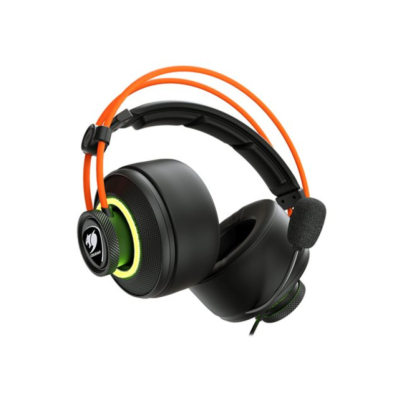 DIADEMA COUGAR IMMERSA PRO PRIX, NEGRO/NARANJA image 15
