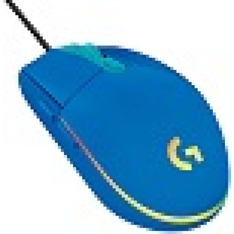 MOUSE GAMING LOGITECH G203 RGB LIGHTSYNC OPTICO USB ALAMBRICO 6 BOTONES PROGRAMABLES AZUL image 8