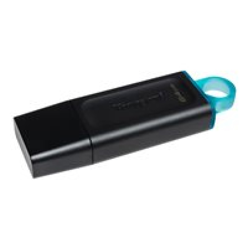 MEMORIA FLASH USB KINGSTON DATA TRAVELER EXODIA 64GB GEN 1 3.2 TIPO A NEGRO C/ANILLO AZUL OCEAN (DTX/64GB) image 9