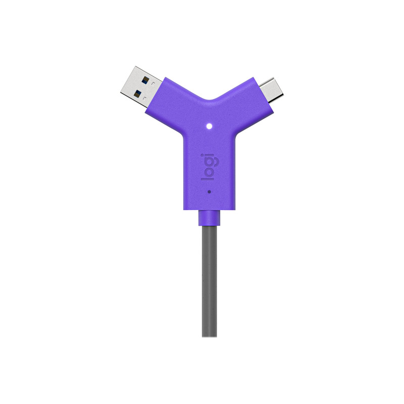 Logitech Swytch Transmisor y receptor AV Negro, Violeta image 17
