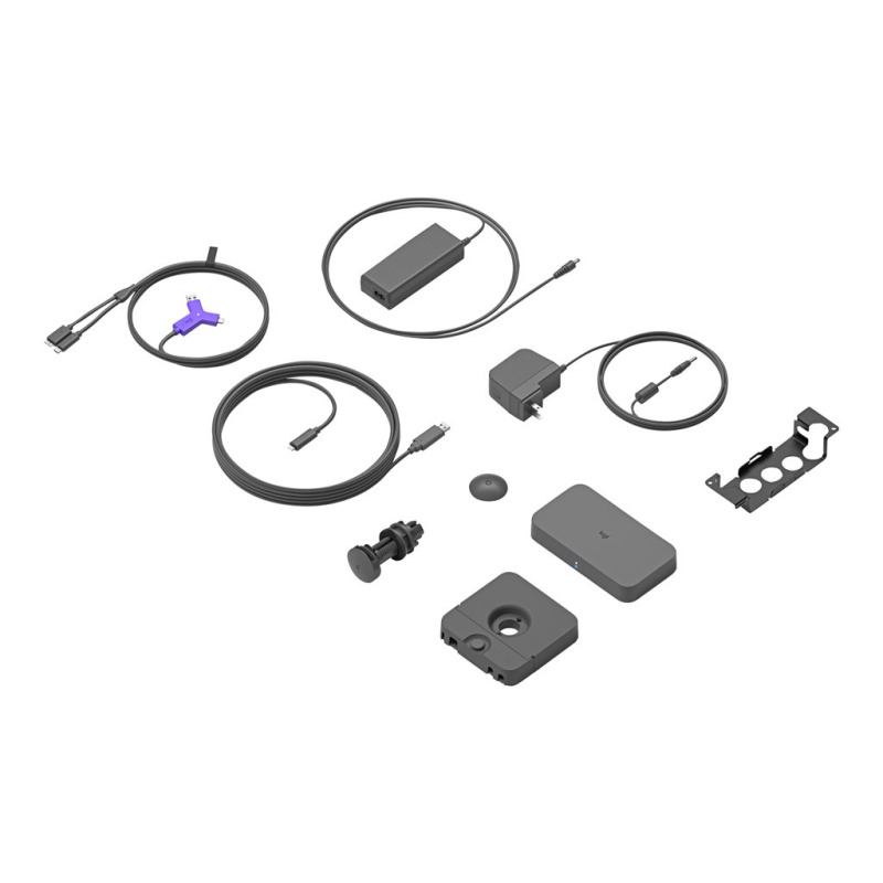 Logitech Swytch Transmisor y receptor AV Negro, Violeta