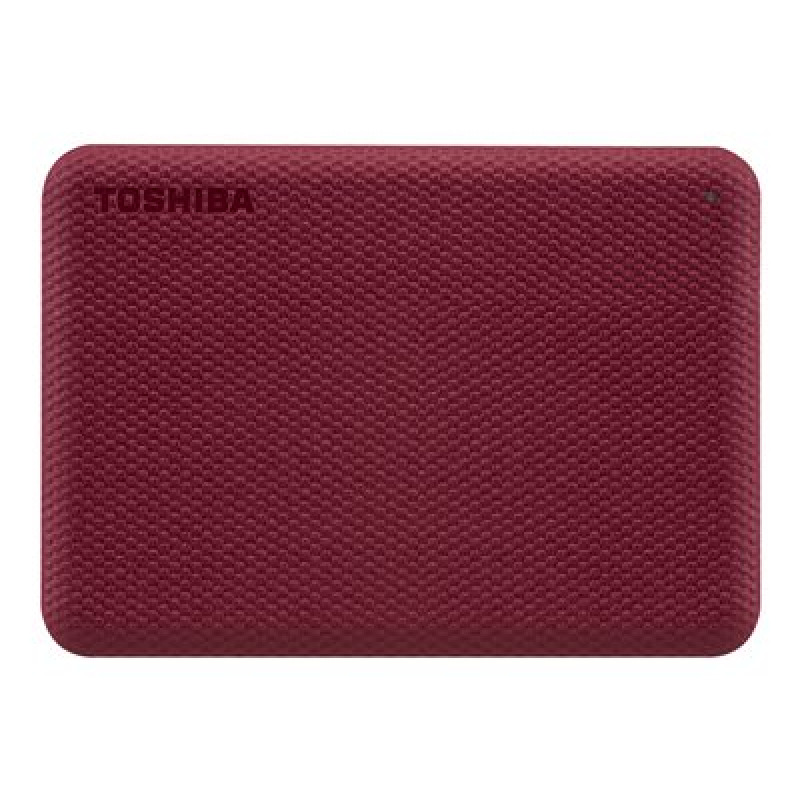 DD EXTERNO 1TB TOSHIBA CANVIO ADVANCE V10 2.5//USB 3.0//ROJO//VELOCIDAD DE TRANSFERENCIA 5GB/S/WIN10/ MACOS V10.15 /V10.14 / V10.13