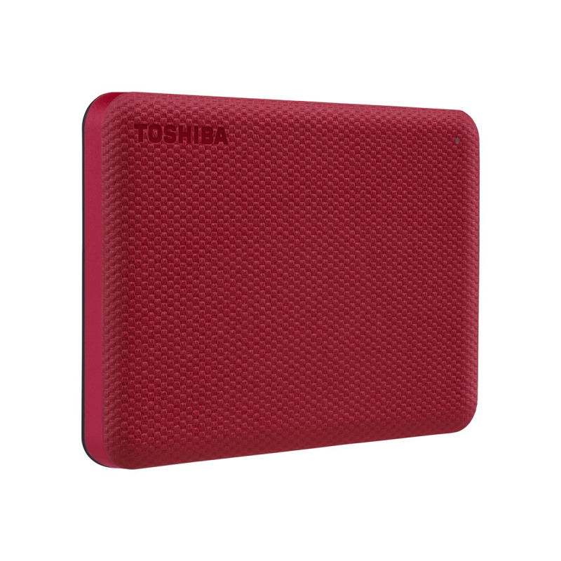 DD EXTERNO 4TB TOSHIBA CANVIO ADVANCE V10 2.5//USB 3.0//ROJO//VELOCIDAD DE TRANSFERENCIA 5GB/S/WIN10/ MACOS V10.15 /V10.14 / V10.13