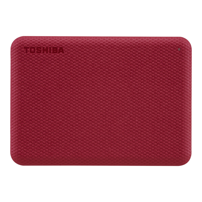 DD EXTERNO 4TB TOSHIBA CANVIO ADVANCE V10 2.5//USB 3.0//ROJO//VELOCIDAD DE TRANSFERENCIA 5GB/S/WIN10/ MACOS V10.15 /V10.14 / V10.13