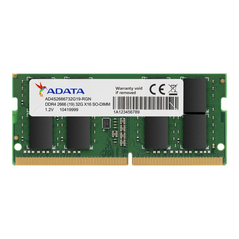 MEMORIA ADATA SODIMM DDR4 8GB PC4-21300 2666MHZ CL19 260PIN 1.2V LAPTOP/AIO/MINI PCS (AD4S26668G19-SGN) image 6