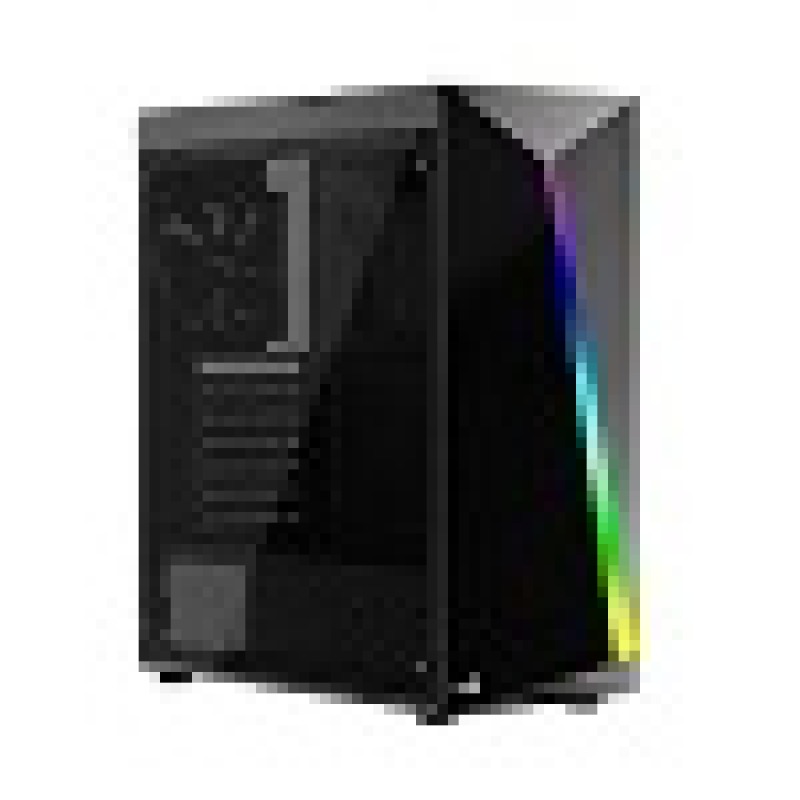 GAB AEROCOOL SHARD CRIST TEMP, NEGRO, RGB, ATX image 4