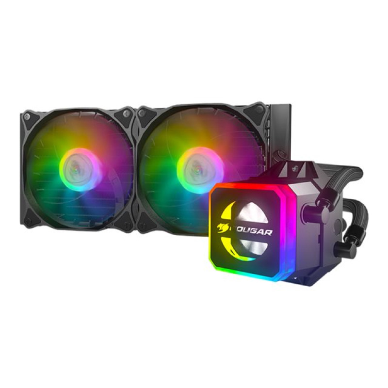 Enfriamiento Liquido Cougar Helor 240 Negro ARGB 120mm 1800rpm image 4