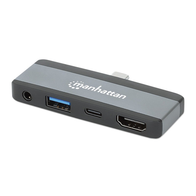 DOCKING/MANHATTAN/190404/DOCKING STATION USB-C 4 EN 1 ADAPTADOR PORTÁTIL image 2