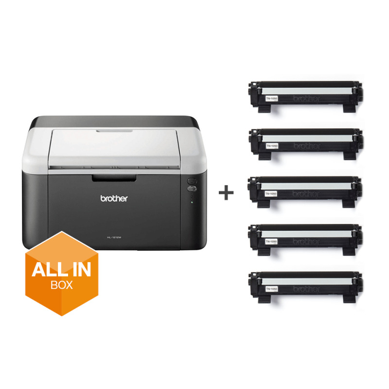  IMPRESORA LASER MONOCROMATICO BROTHER HL1212W, 21 PPM, WIFI, USB 2.0 , TONER BAJO COSTO