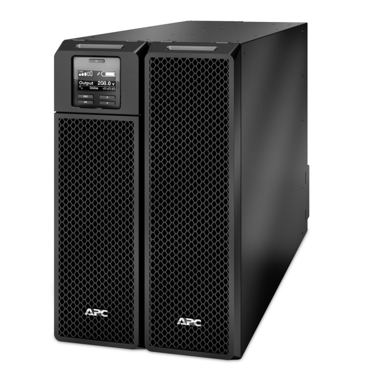 APC SRT8KXLT sistema de alimentación ininterrumpida (UPS) Doble conversión (en línea) 8 kVA 8000 W 7 salidas AC