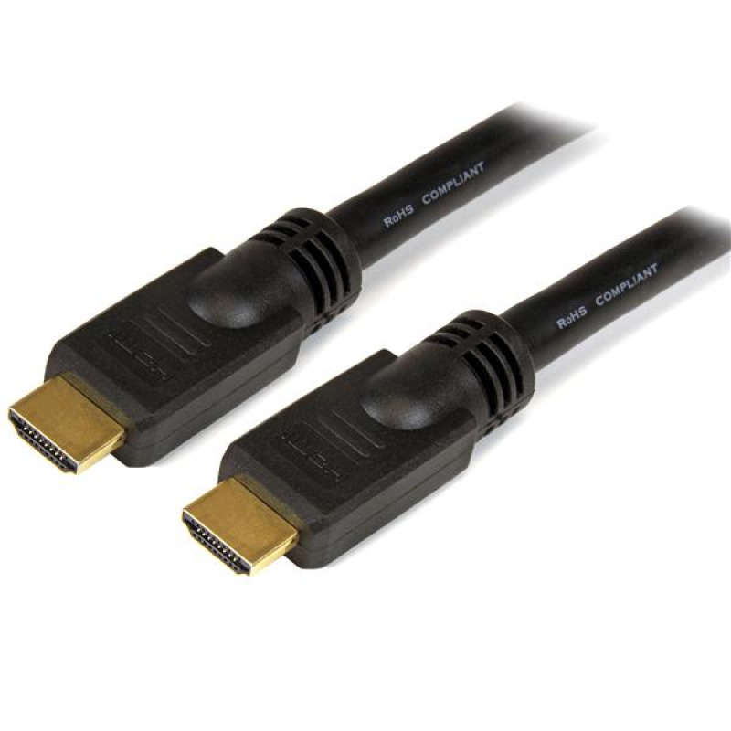 CABLE HDMI DE 7.6M ALTA VELOCIDAD - 2X HDMI MACHO - NEGRO - ULTRA HD 4K X 2K - STARTECH.COM MOD. HDMM25 image 4