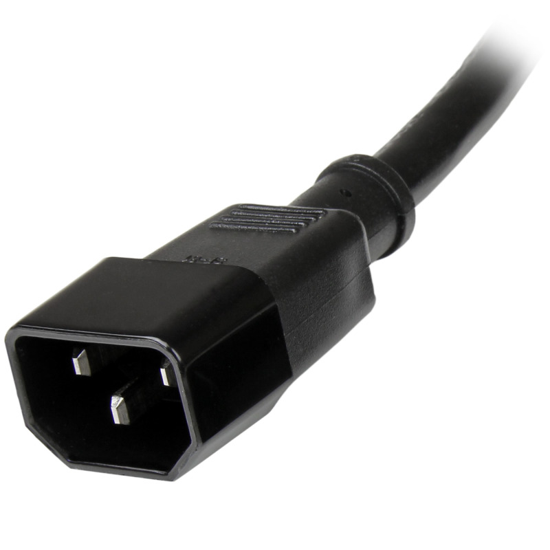 CABLE DE CORRIENTE DE 1.8M DE EXTENSION - C14 A C13 - 14 AWG - 15A 125V - CABLE EXTENSOR - STARTECH.COM MOD. PXT100146 image 19