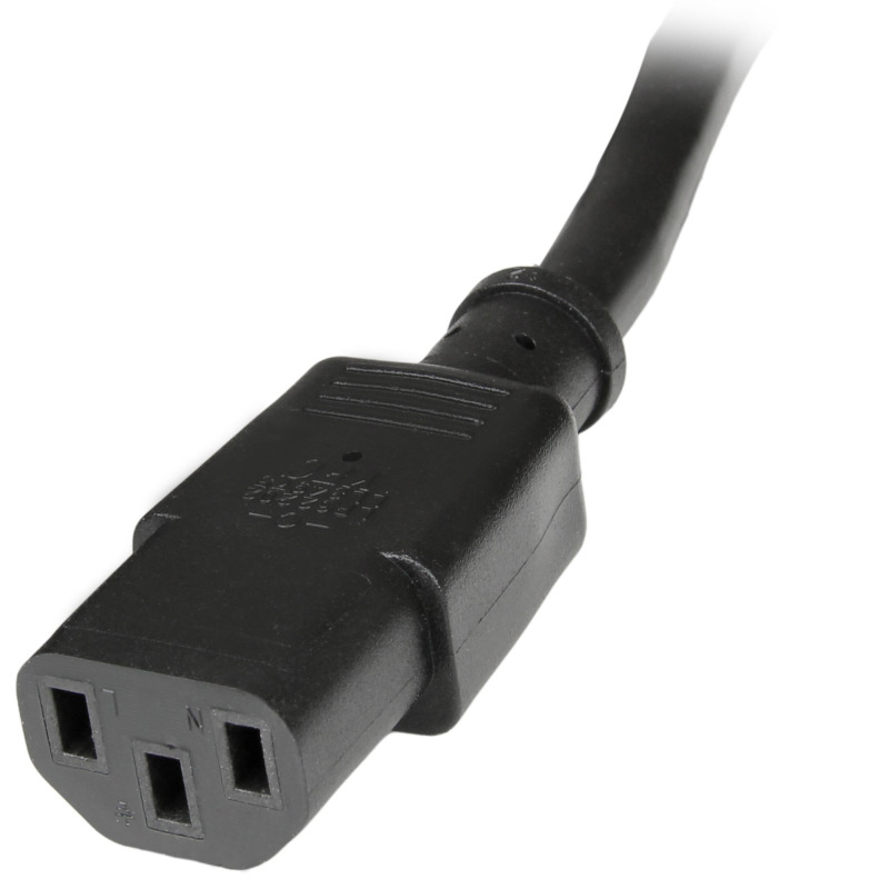 CABLE DE CORRIENTE DE 1.8M DE EXTENSION - C14 A C13 - 14 AWG - 15A 125V - CABLE EXTENSOR - STARTECH.COM MOD. PXT100146 image 20