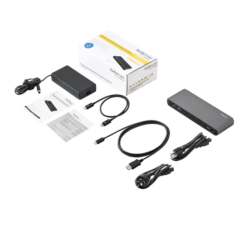 DOCKING STATION THUNDERBOLT 3 CON 2 SALIDAS DE VIDEO 4K PARA LAPTOPS WINDOWS Y MAC - ENTREGA DE POTENCIA PD 85W - STARTECH.COM MOD. TB3DK2DPPD image 20