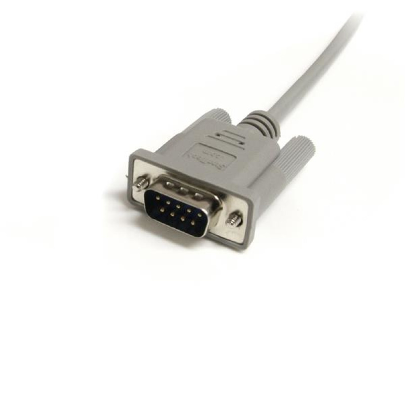 CABLE DE 1.8M DE EXTENSIÓN DB9 SERIE RS232 EGA MACHO A HEMBRA - EXTENSOR GRIS - STARTECH.COM MOD. MXT100 image 20