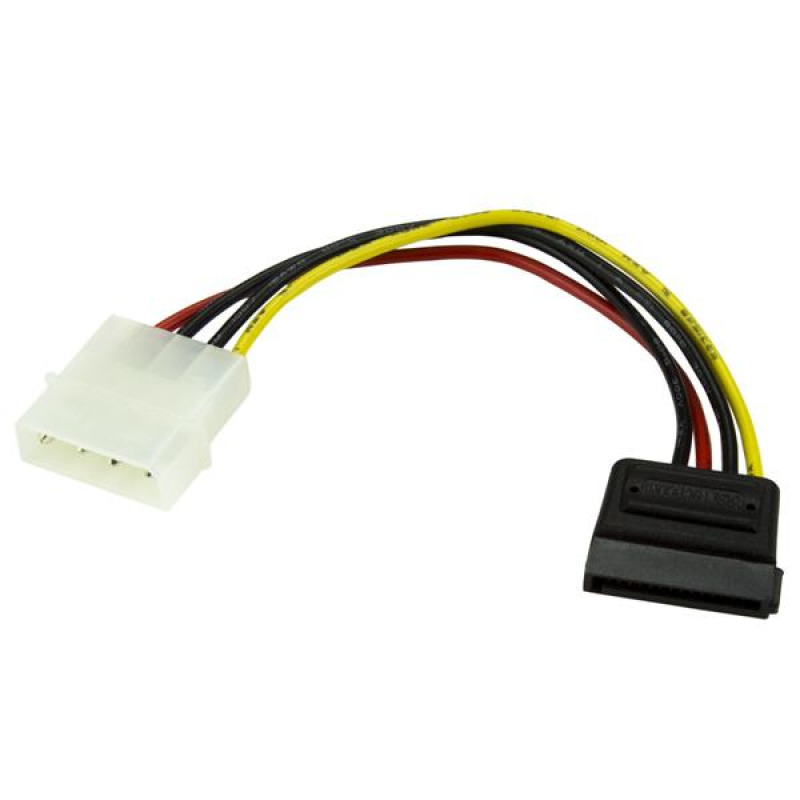 ADAPTADOR DE 15CM DE LARGO DE ALIMENTACION LP4 A SATA - 1X LP4 MACHO - 1X SATA DE PODER 15 PINES - STARTECH.COM MOD. SATAPOWADAP image 4