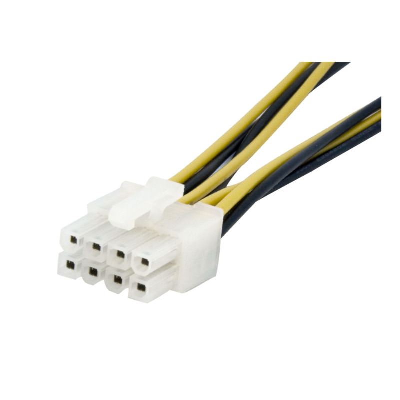 CABLE ADAPTADOR DE 15CM PARA FUENTE DE PODER - ALIMENTACIÓN CPU INTERNO 4 PINES A 8 PINES EPS CON LP4 - HEMBRA A MACHO - STARTECH.COM MOD. EPS48ADAP image 16