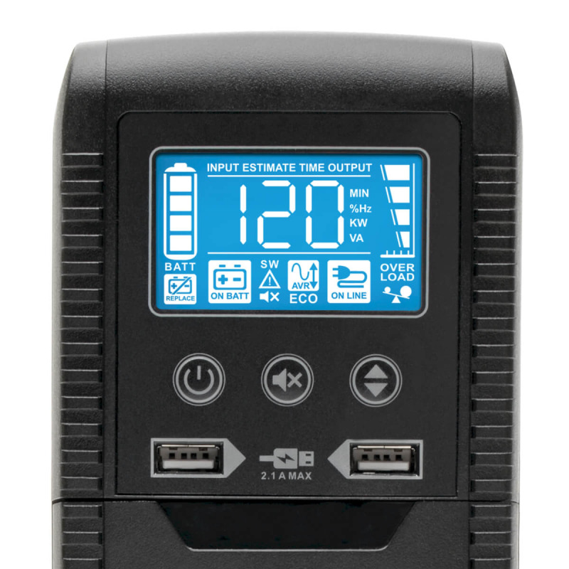 NO BREAK TRIPP-LITE ECO1000LCD 120V 50/ 60HZ, 1000VA / 600 WATTS INTERACTIVO CON USB Y 8 CONTACTOS, AVR, SERIE ECO, ENERGY STAR V2.0 image 18