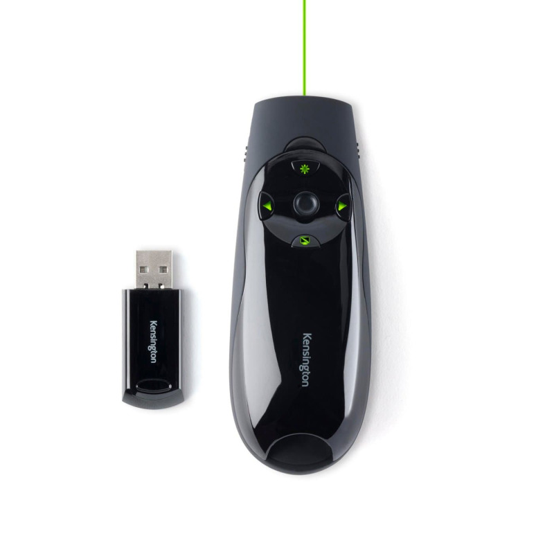 Presentador Kensington Expert Inalambrico Cursor Control With Green LS image 3