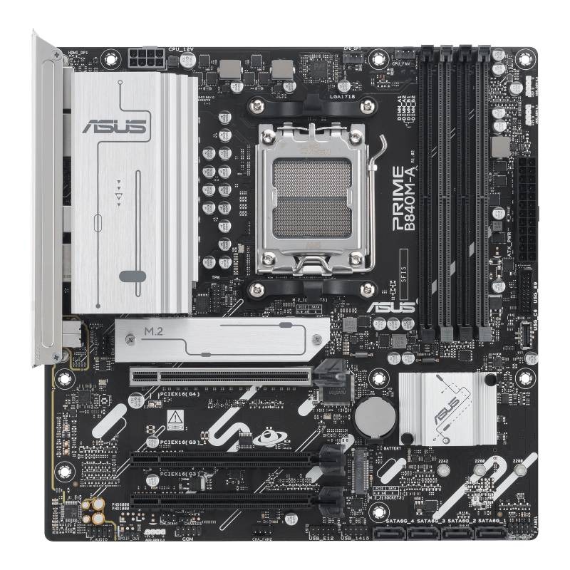 MB ASUS B850 AMD S-AM5 9A GEN /4X DDR5 7600 /HDMI /2X DP /2X USB 3.2 /MICRO ATX /GAMA MEDIA image 2